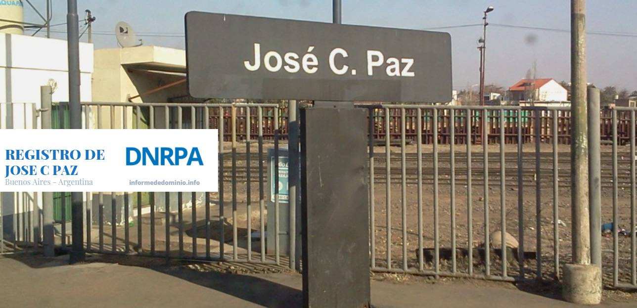 Registro del Automotor de José C Paz 